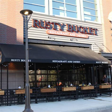 Burgers and fries, sandwiches, and salads. . Rusty bucket near me